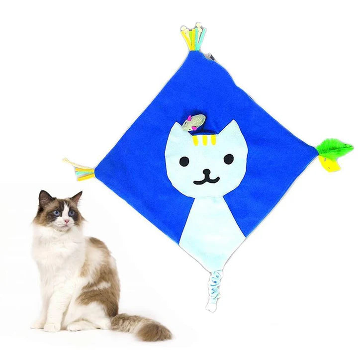 Interaktive Spielmatte mit Katzenminze