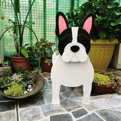 Dekorative Hunde Figur