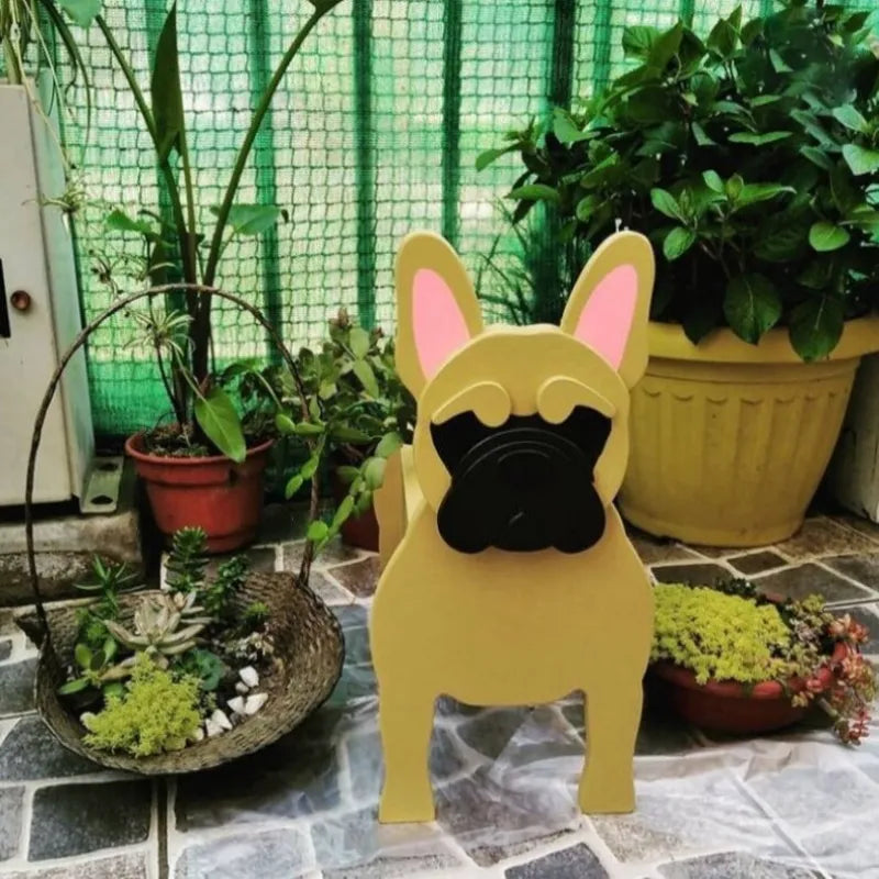 Dekorative Hunde Figur