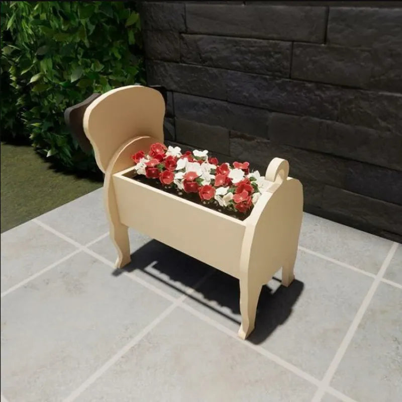 Dekorative Hunde Figur