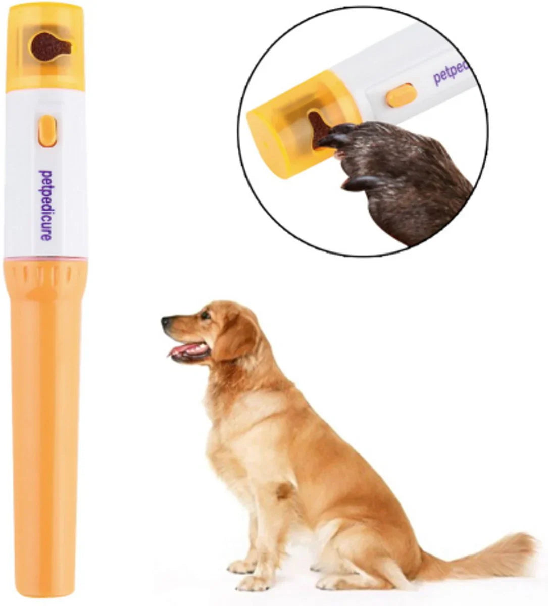 Elektrischer Nageltrimmer für Haustiere
