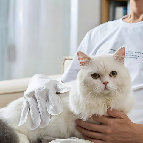 Fellpflege Handschuhe für Hunde und Katzen