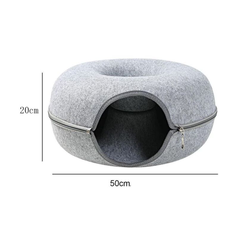 Donut Katzenbett und Höhle
