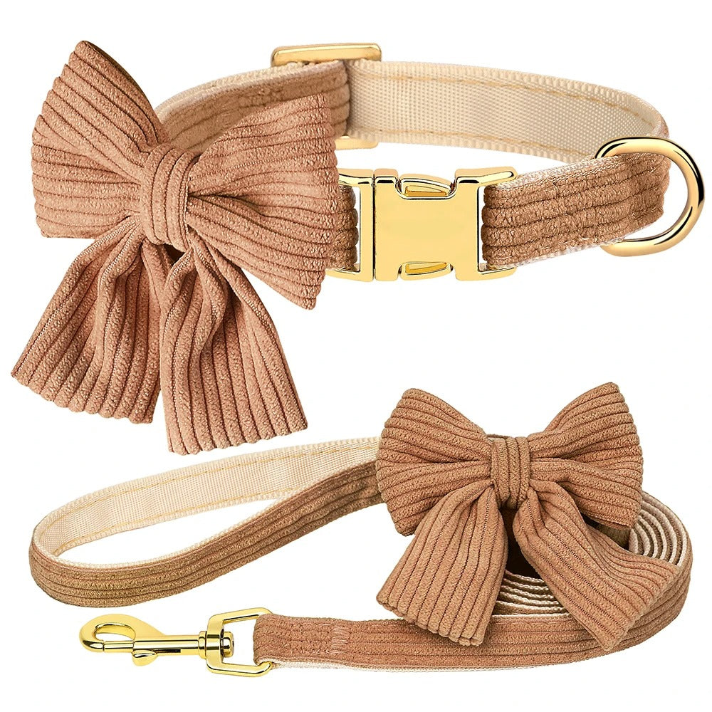 Hundehalsband mit Schleife