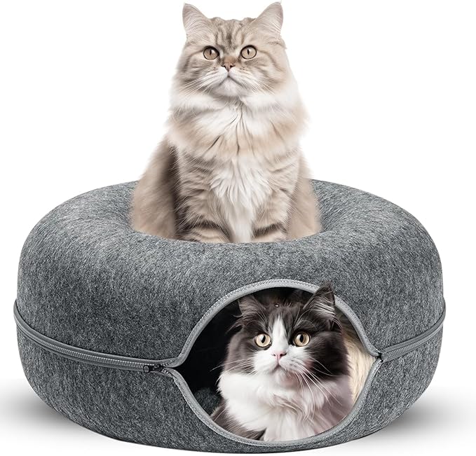 Donut Katzenbett und Höhle
