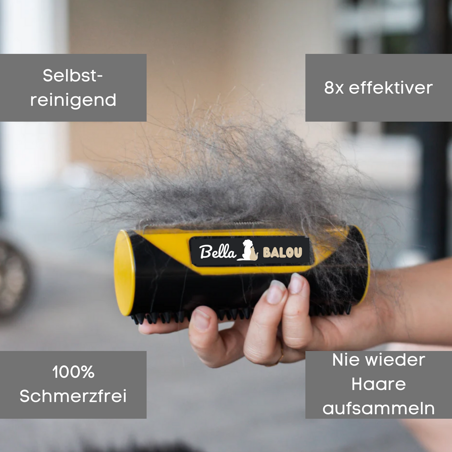 Doppelseitige Haustierbürste