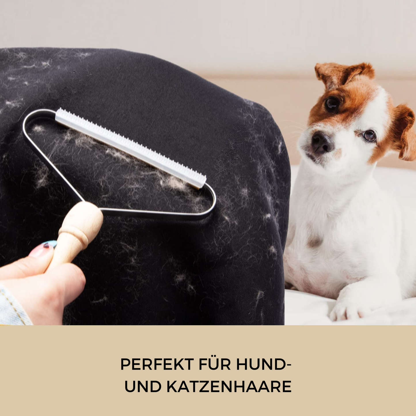 Anti-Tierhaar- & Fusselbürste