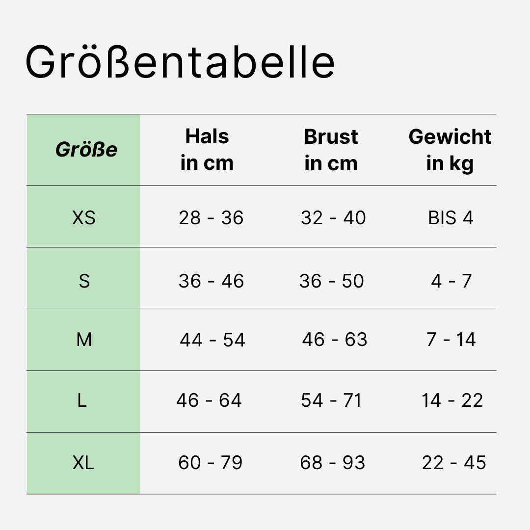Premium Hunde Geschirr