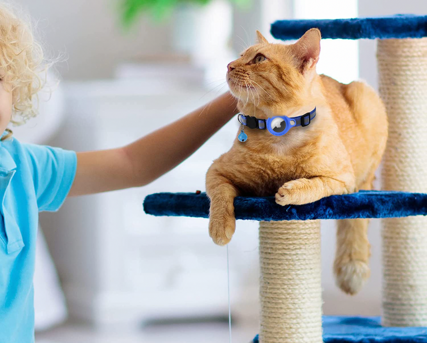Katzen AirTag Halsband