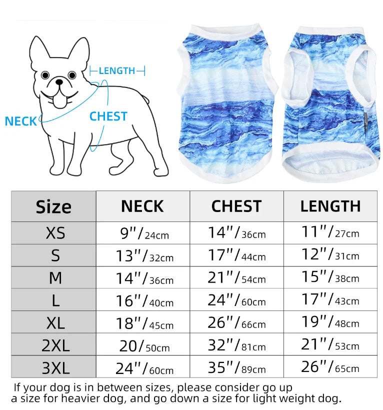 Kühlweste für Hunde