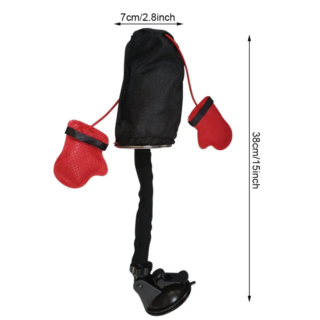 Interaktiver Boxsack für Katzen