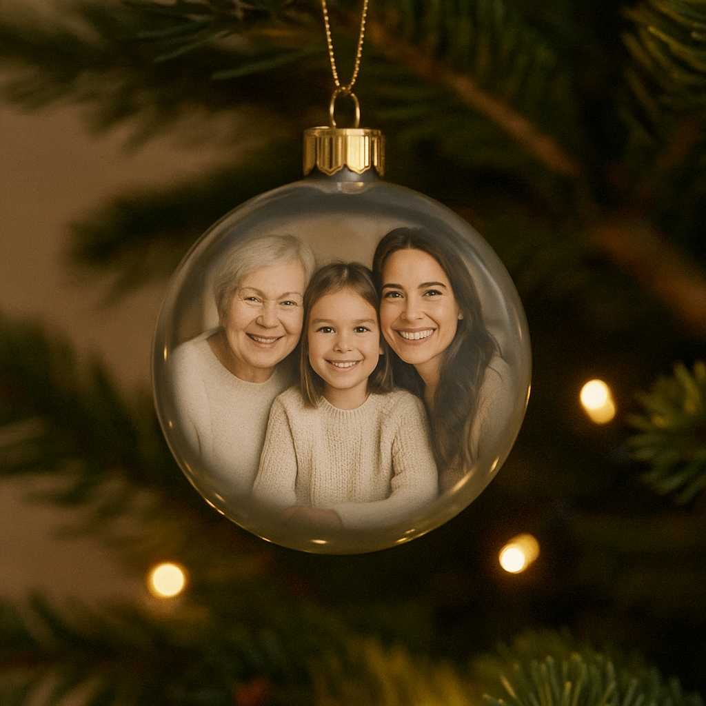 PfotenMomente - Deine Fotos & Videos in deiner Weihnachtskugel