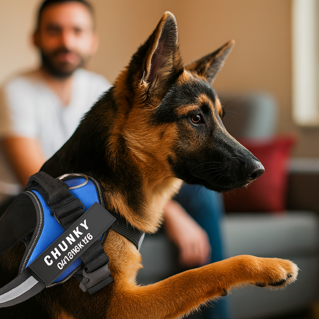 Personalisiertes Hundegeschirr