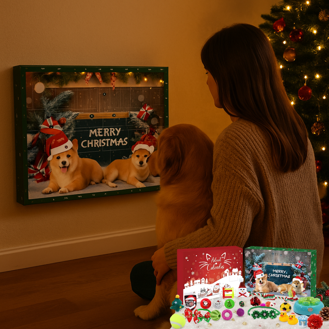 Pfotenglück - Adventskalender für Hunde & Katzen
