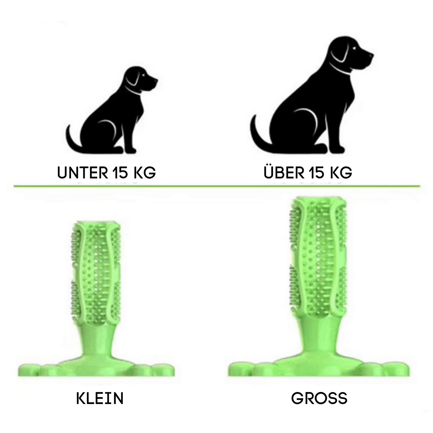 Kauzahnbürste für Hunde