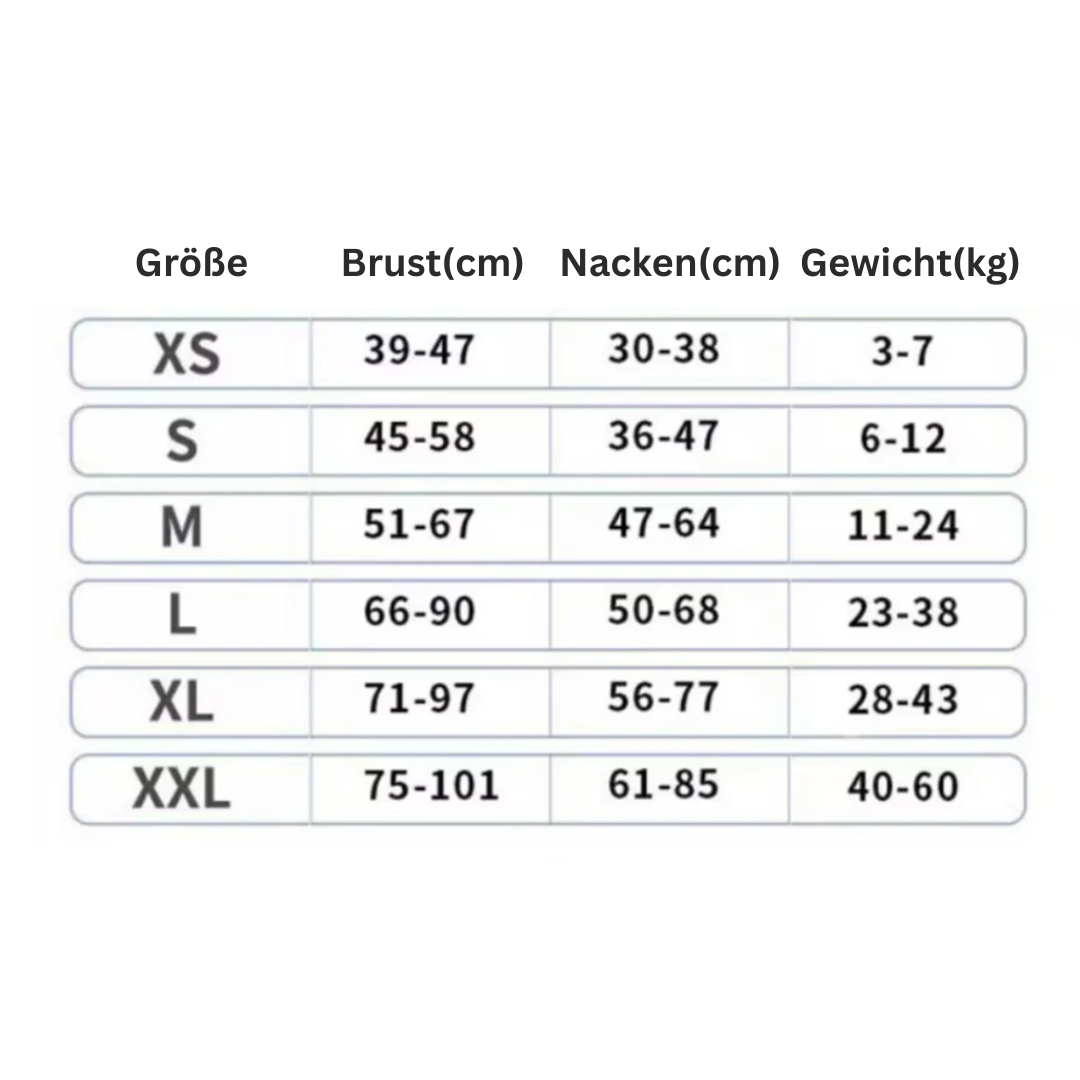 Personalisiertes Hundegeschirr