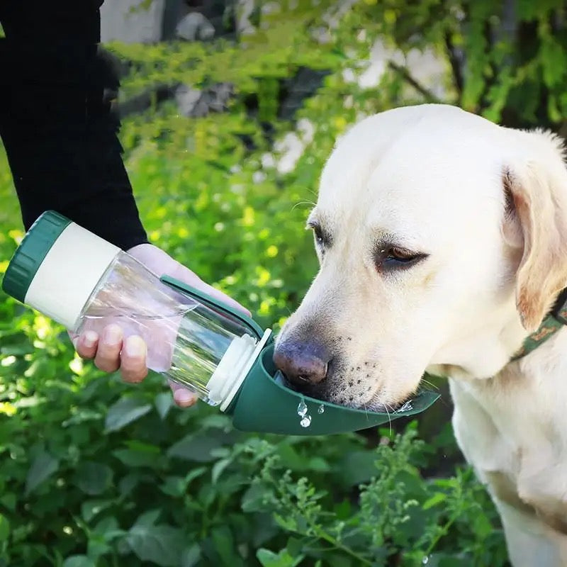 2-in-1 Trink und Snack Flasche