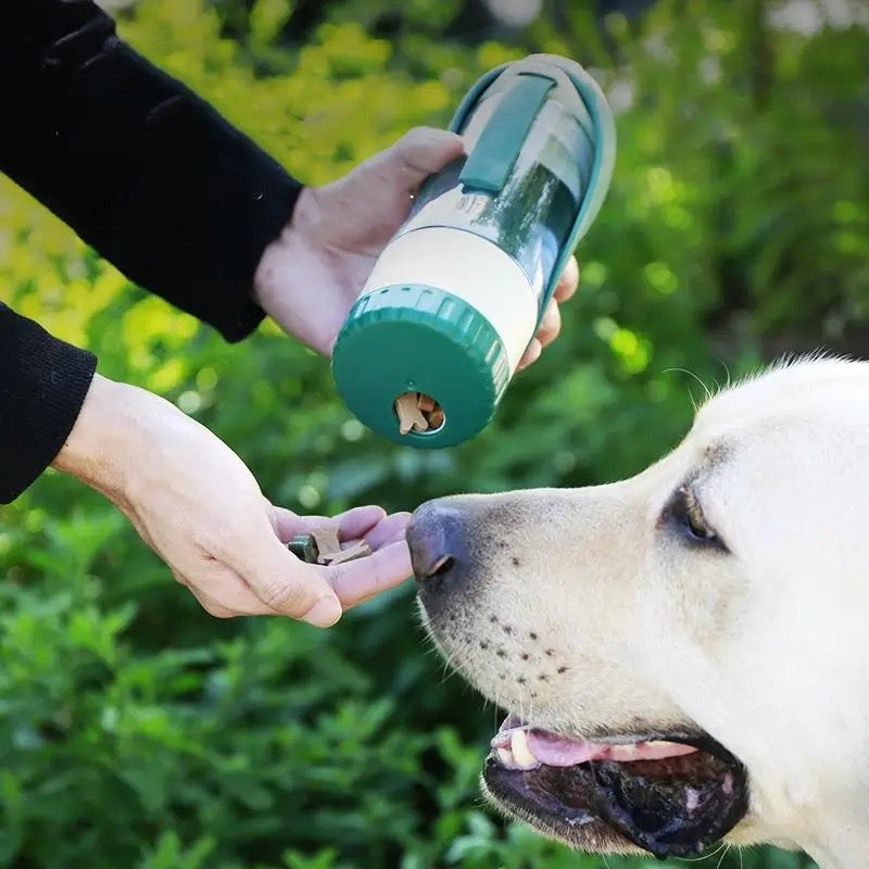 2-in-1 Trink und Snack Flasche