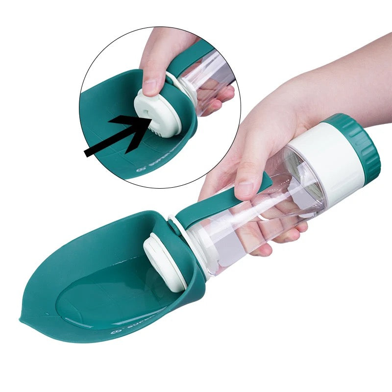 2-in-1 Trink und Snack Flasche