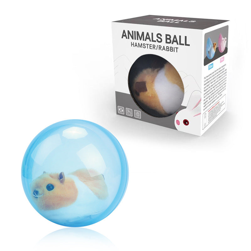 Rollender Hamster Spielzeug für Katzen