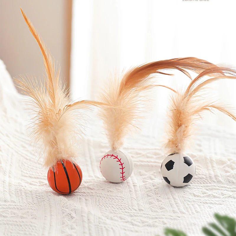 Federball 3er Set für Haustiere