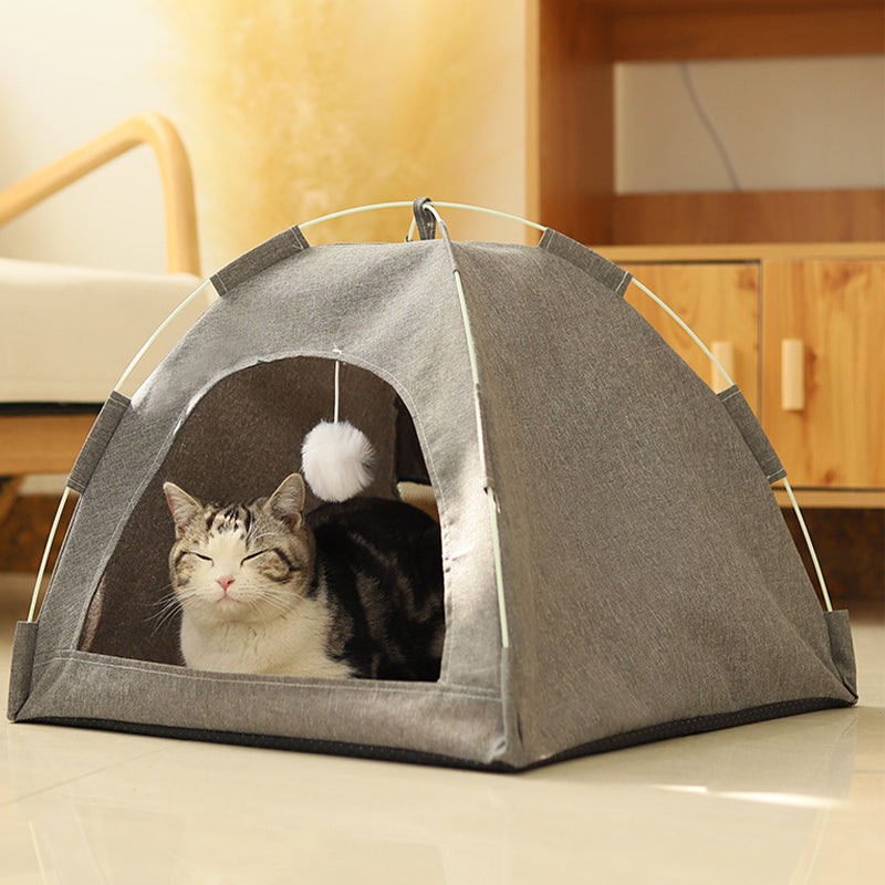 2-in-1 Katzenzelt