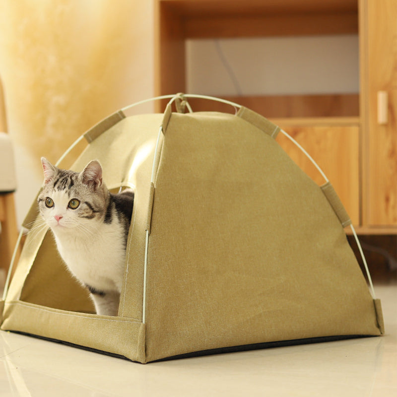 2-in-1 Katzenzelt