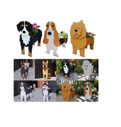 Dekorative Hunde Figur
