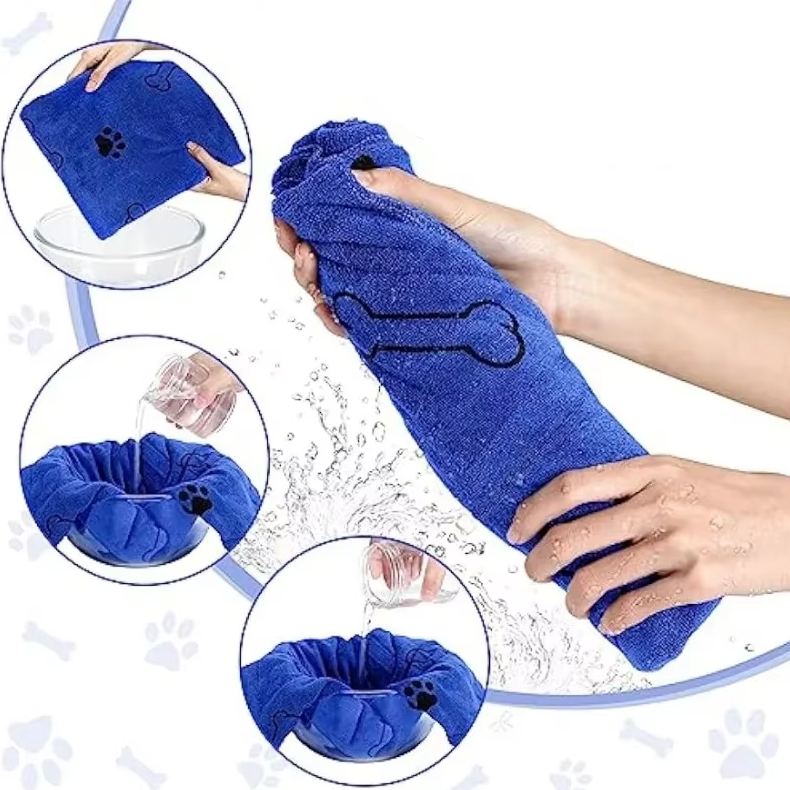 Mikrofaser Hundehandtuch