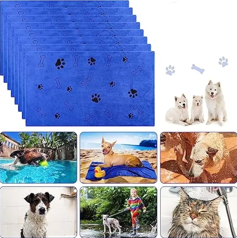 Mikrofaser Hundehandtuch
