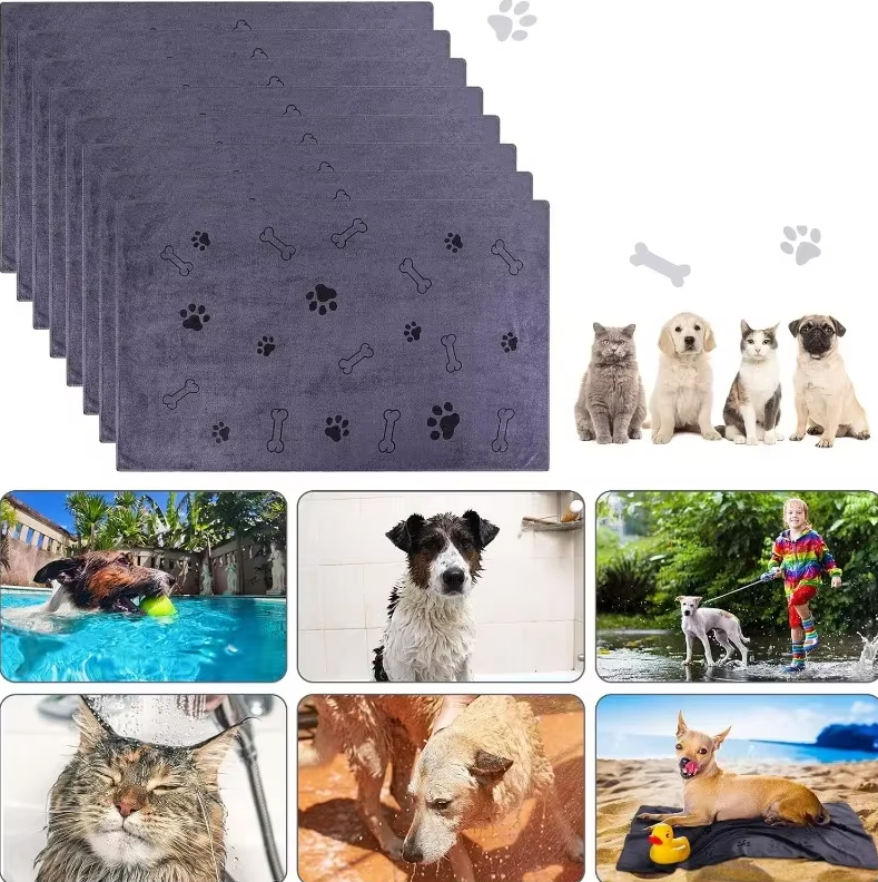 Mikrofaser Hundehandtuch