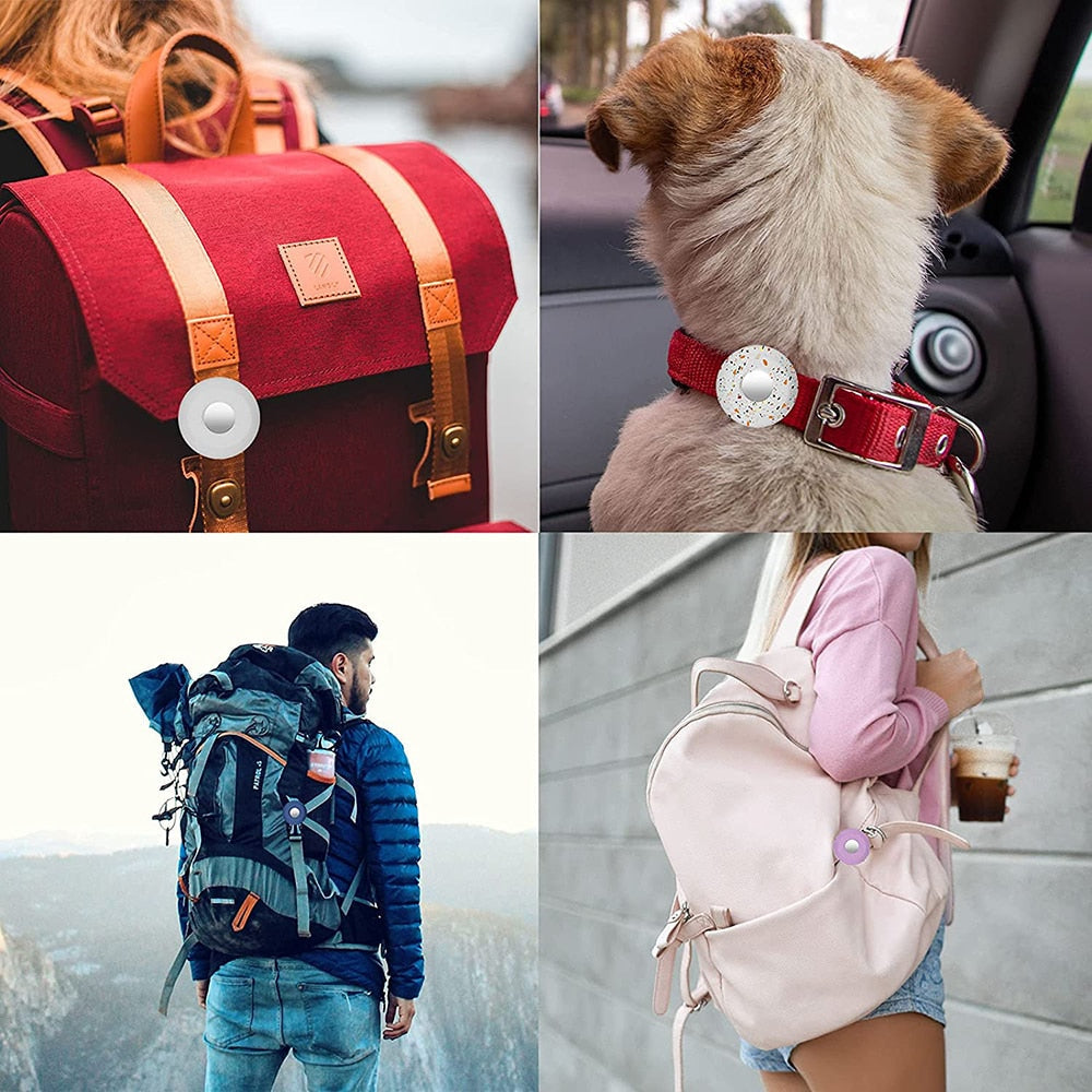 Silikon AirTag Halsband Hülle