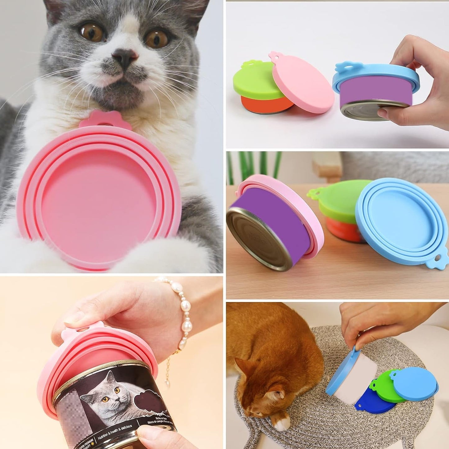 Luftdichte Abdeckung für Futterdosen
