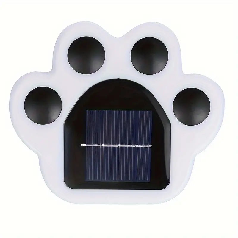 Solar Pfoten Gartenleuchte