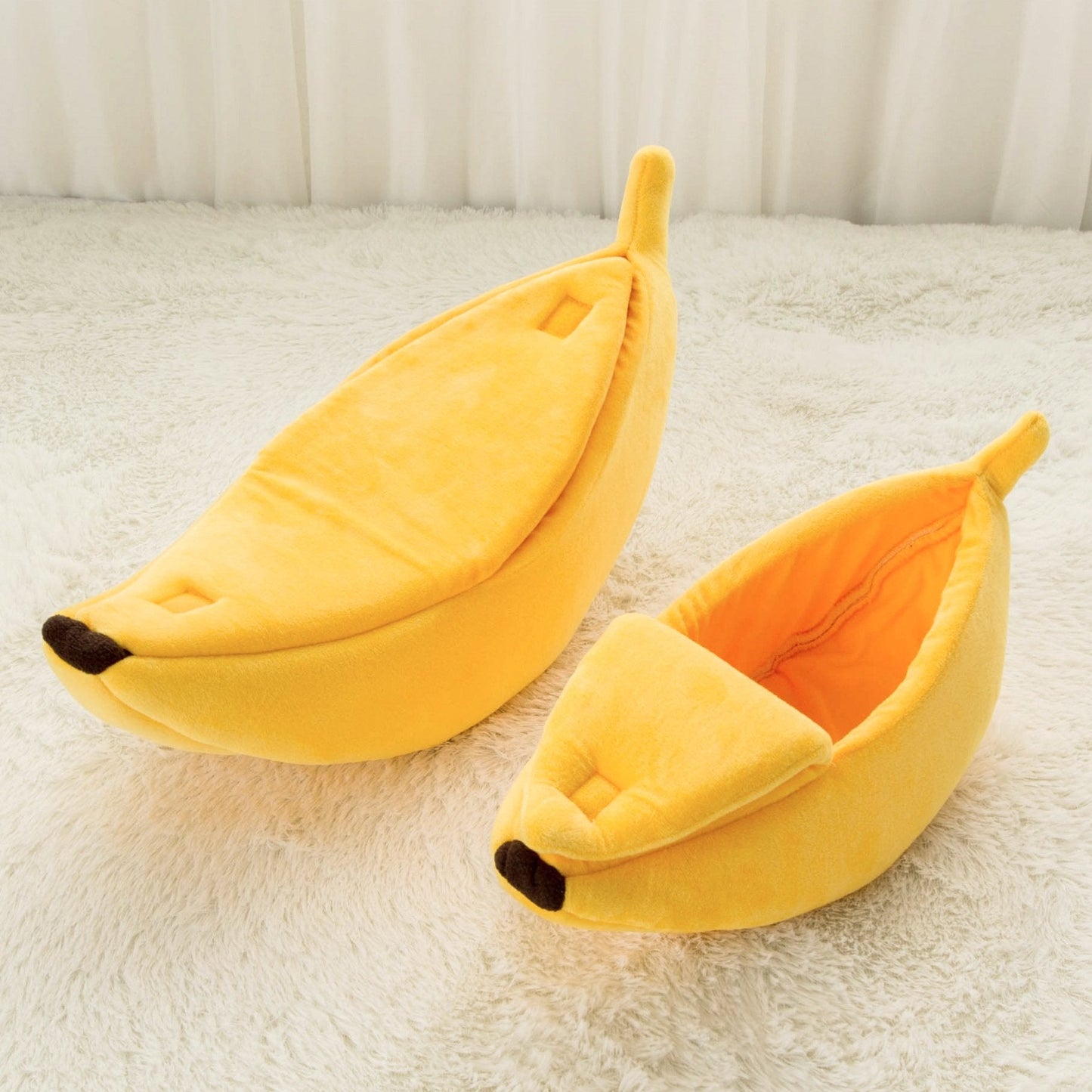 Gemütliches Bananen Bett