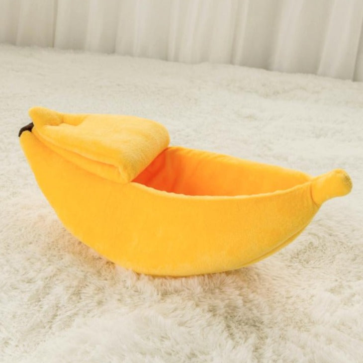 Gemütliches Bananen Bett
