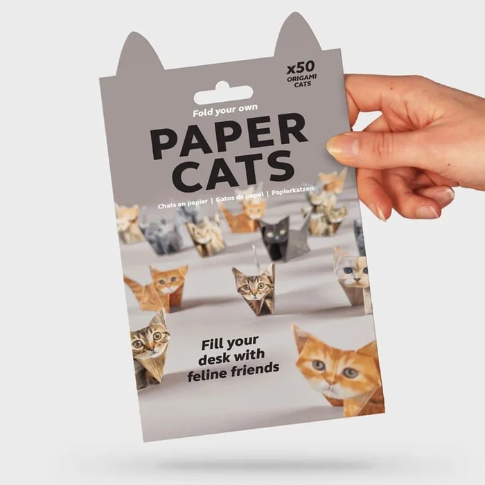 DIY Papier Katzen & Hunde Set