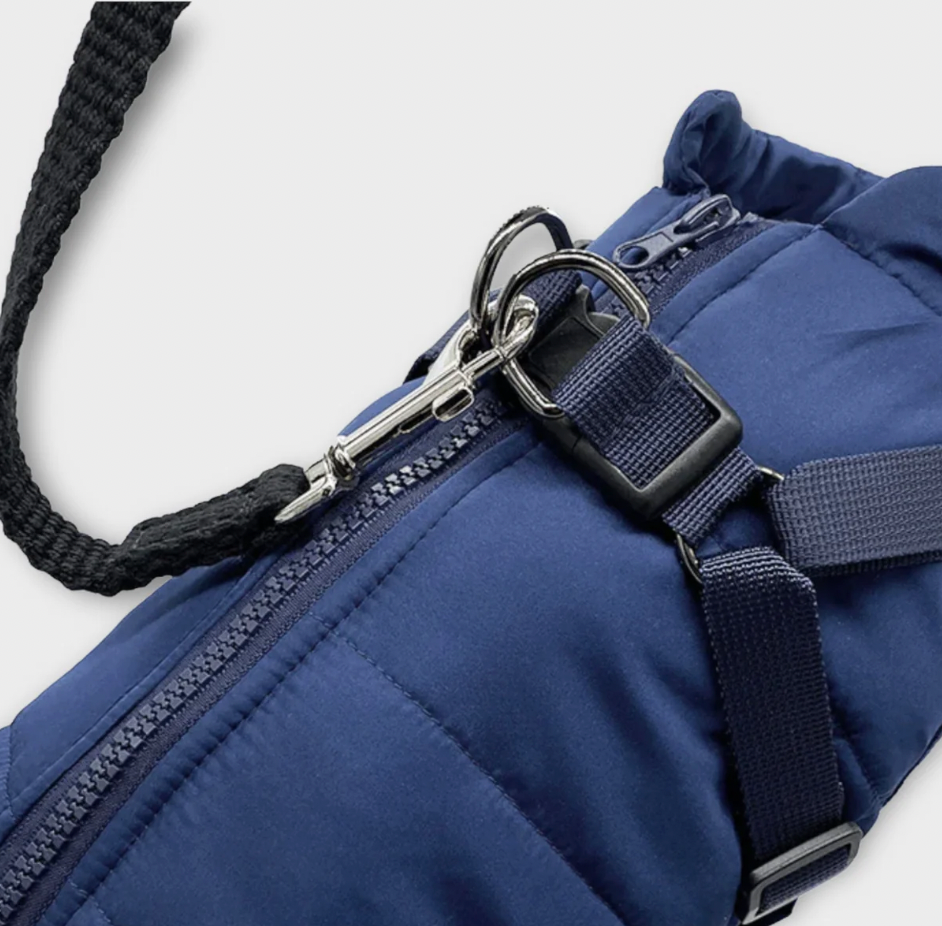 Wasserabweisende Winterjacke inkl Geschirr