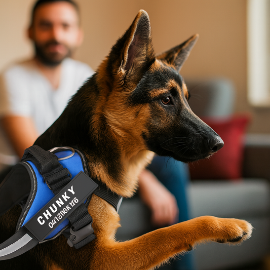 Personalisiertes Hundegeschirr