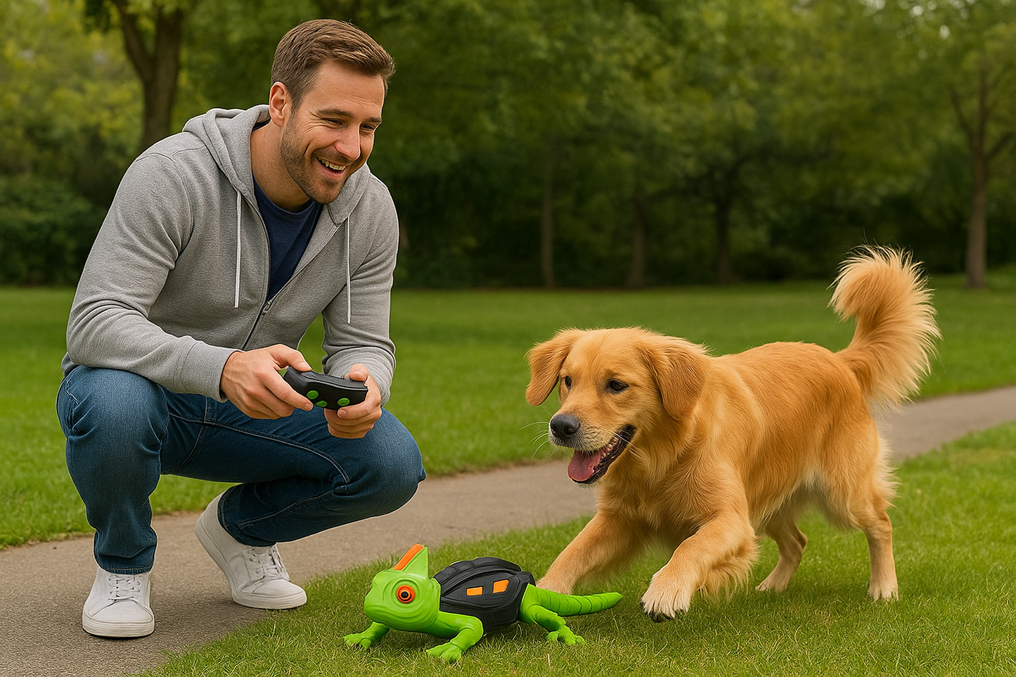 KletterFreund - Chamäleon mit Fernsteuerung