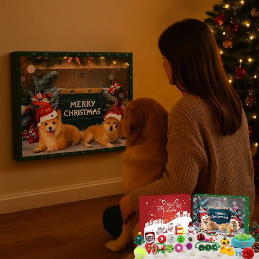 Pfotenglück - Adventskalender für Hunde & Katzen
