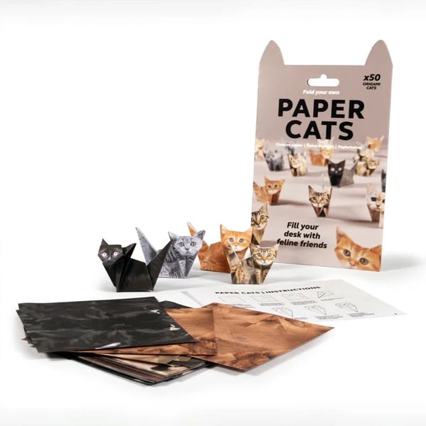 DIY Papier Katzen & Hunde Set