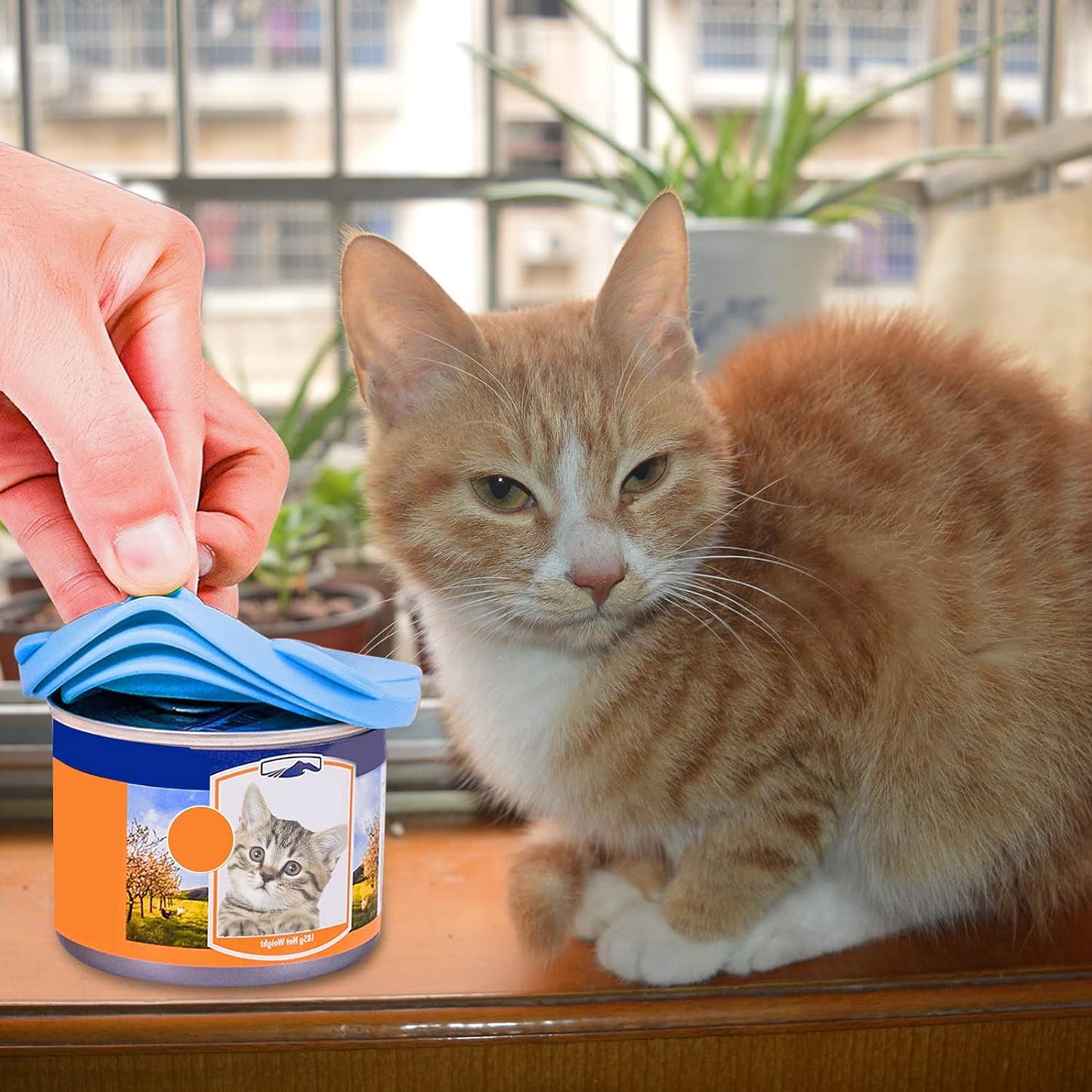 Luftdichte Abdeckung für Futterdosen
