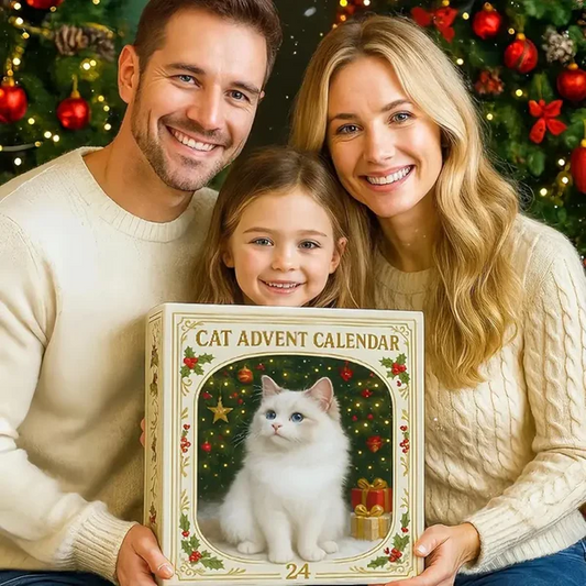 Katzen Adventskalender - 24 süße Katzen