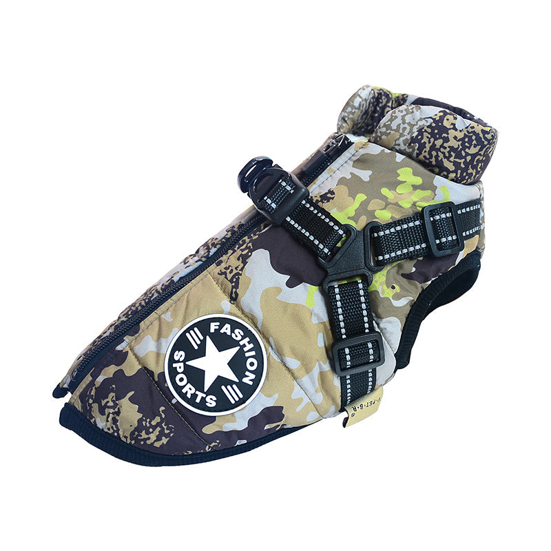 Wasserabweisende Hunde Winterjacke